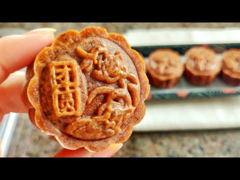 【今年大🔥的月饼新口味】生椰拿铁月饼|New mooncake recipe,  Coconut latte mooncake is A must-try