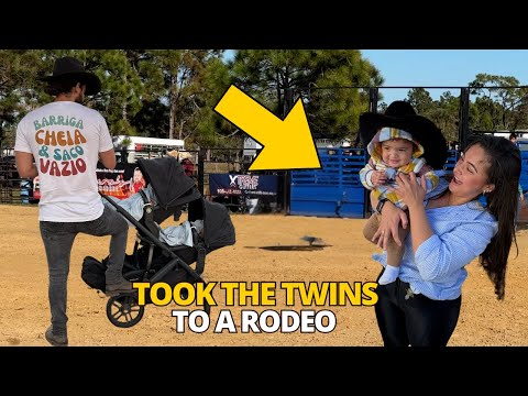 WE TOOK THE TWINS TO A RODEO FOR THE FIRST TIME