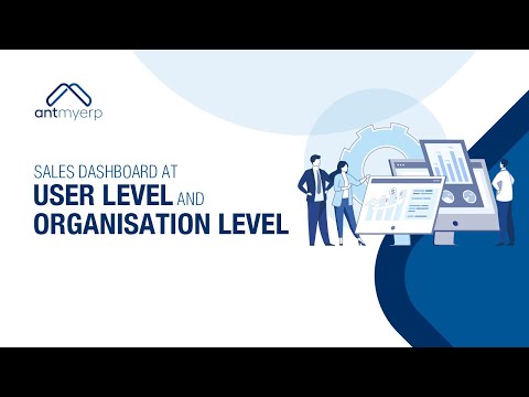 Sales Dashboard: User level & Organisational level | AnMtERP- English