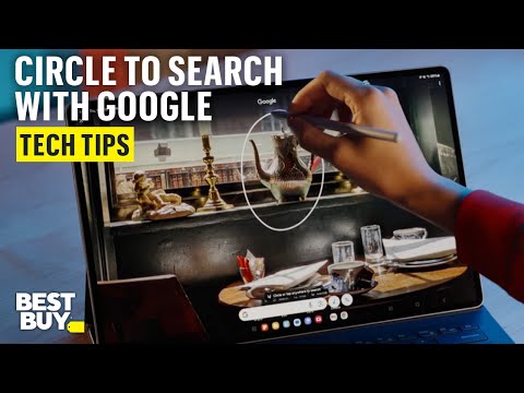 Circle to Search with Google on the Samsung Galaxy Tab S10 Ultra – Tech Tips from Best Buy