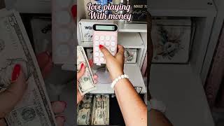 Cash counting #asmr #asmrsounds #cash #money #moneygrowth #manifestmoney