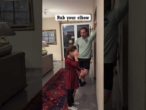 Have you tried this "touch the wall" trick?!  It'll make you laugh😂 | #viralvideo #shorts #funny