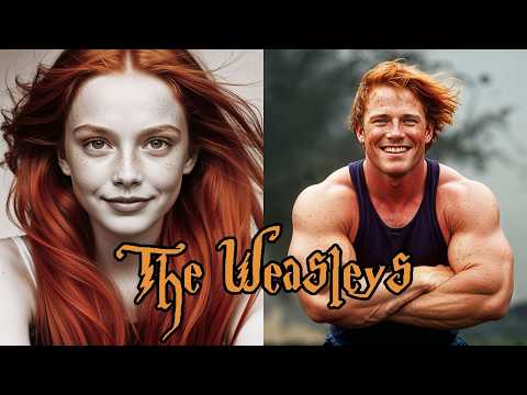 AI Remade The Weasleys EXACTLY as described in the Harry Potter books