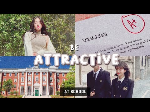 How to be ATTRACTIVE at School | scientific ways to be attractive 🌷✨