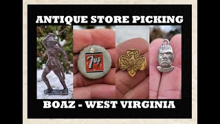 Antique Store Picking Boaz West Virginia - Bottles - Toys - Furniture - Glassware - Antiques -