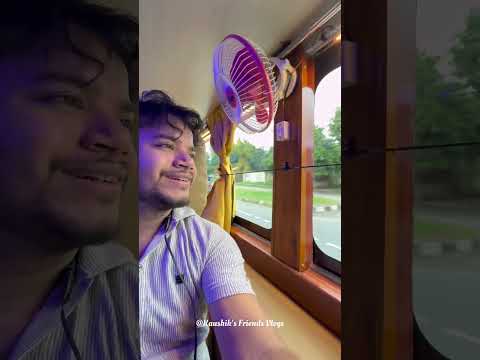 Luxury Sleeper Bus travelling from Guwahati to Jorhat 🔥 #shorts