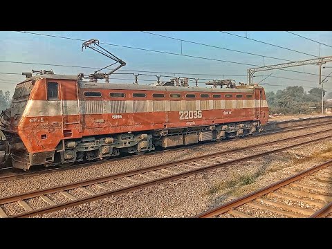 After a Long Time , Uploaded Video Of Wap1 | Old Wap1 Indian Railways Locomotive#uniquetrainengines