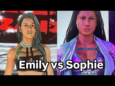 WWE 2K22: Womens Tournament Final! Sophie vs Emily