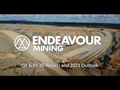 Q4  and FY-2020 Results and 2021 Outlook with Endeavour's CEO