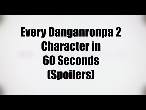 Every New Danganronpa 2 Character in 60 Seconds