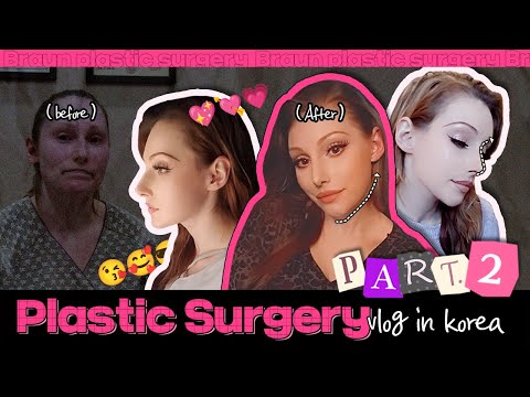 PLASTIC SURGERY IN KOREA (PART 2) I Rhinoplasty, facial contour, facelift