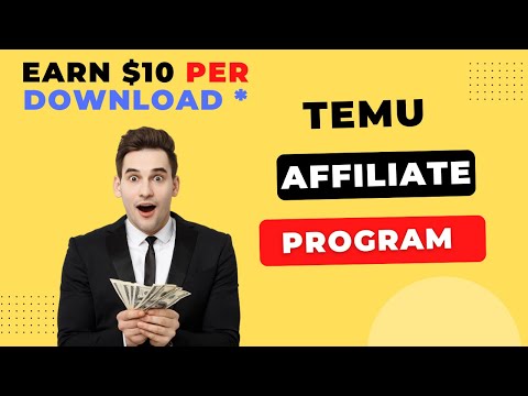 Temu Affiliate Program Step By Step | Make Money Online 2024