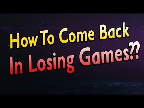 How to come back when you're behind by using trades