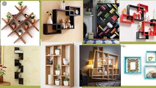 Corner wall rack design ideas 2024 // Modern corner wall shelf designs furniture ideas|showpic rack