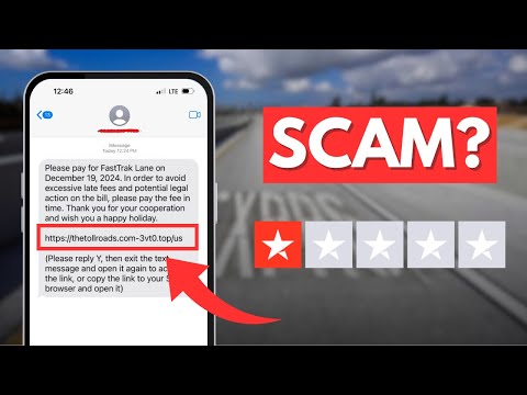 Is Thetollroads.com Legit: The Toll Roads Fastrak Lane Text SCAM!