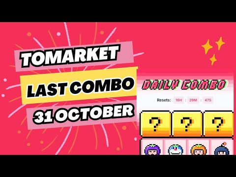 Tomarket Daily Combo 31 October | Tomato Daily Combo Today | Tomarket Snapshot