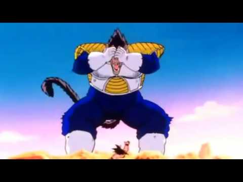 Vegeta Gets Hit In The Eye Hard - TeamFourStar (TFS)