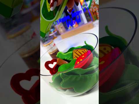 Melissa and Doug Salad 🥗 Spinner Set #asmr #melissaanddoug #salad