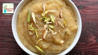 Easy and Quick Suji Ka Halwa - Rawa Halwa - Desi Ghee sooji Halwa by (HUMA IN THE KITCHEN)