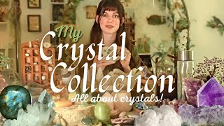 My Crystal Collection 🧚‍♂️ Witchcraft 101 🔮 Healing properties | Tips | How to use them