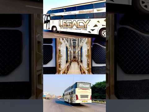 Bhumi travels || New sleeper luxury bus || legacy || #shorts #video #tranding #4k