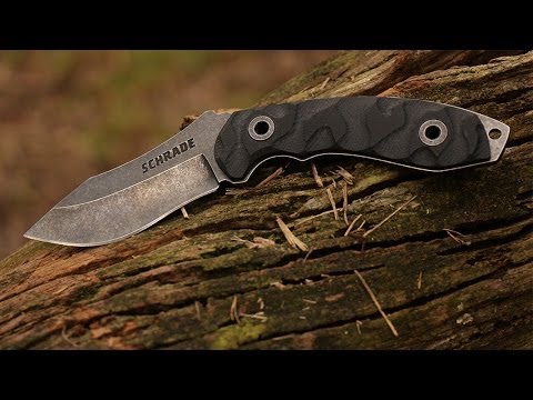 NEW! Schrade SCHF23 Fixed Blade Tactical Survival Knife -- Best Tactical/Survival Knife