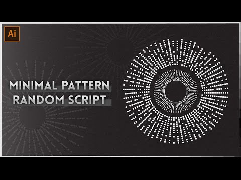 CREATE THIS AMAZING MINIMAL PATTERN WITH RANDOM SCRIPT IN ADOBE ILLUSTRATOR | ILLUSTRATOR 2020