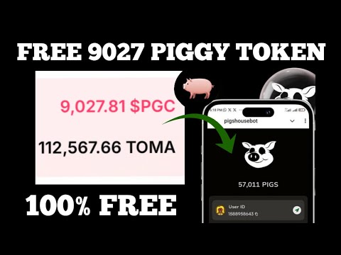 Claim & Withdraw Free 9027 Piggy Piggy Airdrop Token To Your Wallet Instantly