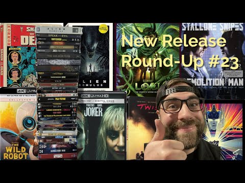 New Release Round-Up #23 - Alien Romulus VHS, Disney+ Steelbooks, Arrow Video Goodies & Many More