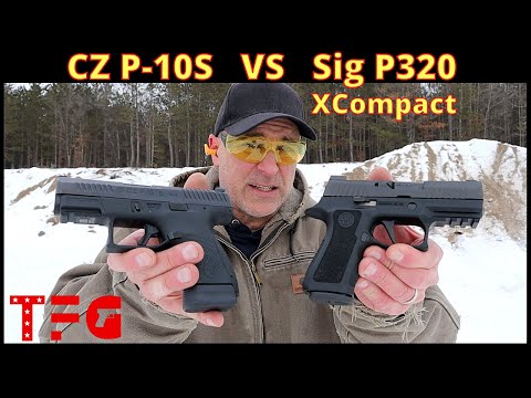 CZ P-10S VS Sig P320 XCompact (Range Comparison) - TheFirearmGuy