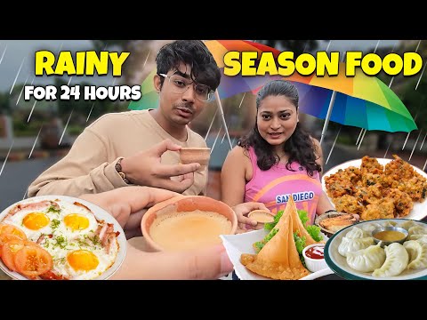 I only Ate Rainy Season Food for 24 Hours