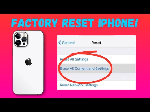 How to Factory Reset Iphone Easily!