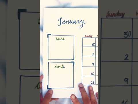 2022 planner and January bullet journal full video is out now || go and check out ||#shorts