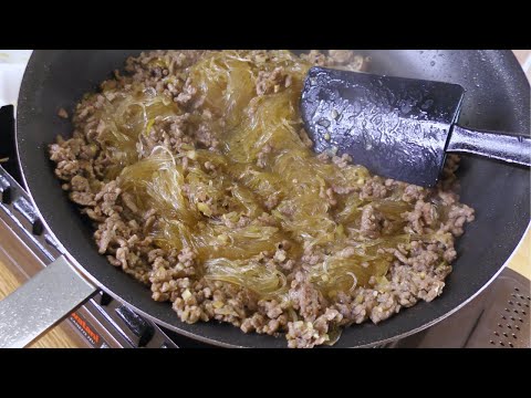 【絶品ひき肉春雨】プロが教える簡単で最高に美味しいレシピ