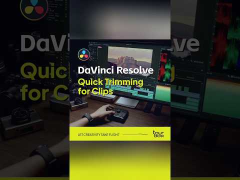 💡Quick Trimming for Clips for #DaVinci #tourbox #editing #tips #workflow