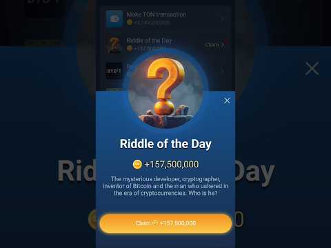 X Empire  Daily Investment Funds | Musk Empire Riddle of the Day