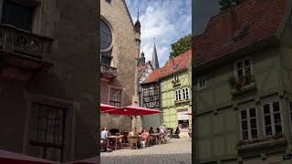 Quedlinburg Germany 🇩🇪 #4kwalk #walking #walks #citywalk #germany #4ktour #4k #4kvideo