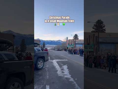 Today on the Homestead: Small Town Christmas Parade | Festive Fun in the Mountains #shorts