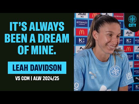 🎤 PLAYER'S PREVIEW | Leah Davidson | City v Mariners | 15/11/24