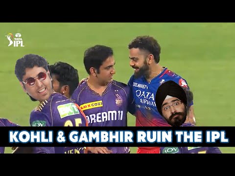 Kohli & Gambhir HUG It Out | KKR v PBKS | Cricket Premis IPL Edition |