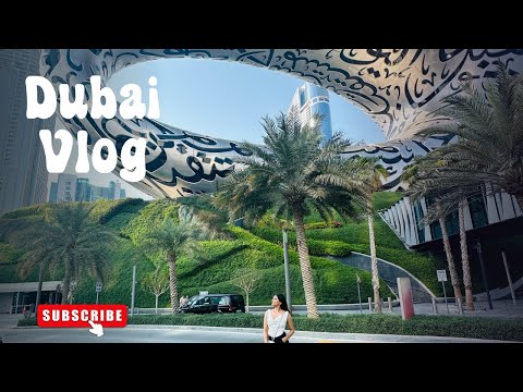 Museum Of Future 🧬 | Dubai Vlog | Luxury Travel 🛥