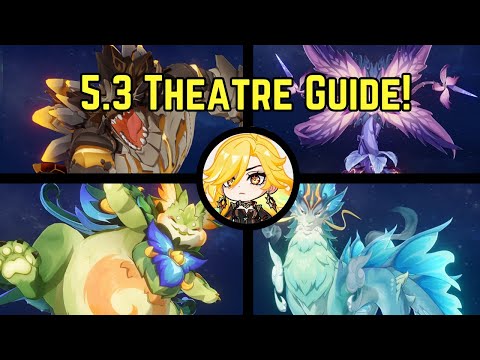 Imaginarium Theatre 5.3 Guide! - How to EASY beat IT #genshinimpact #hoyocreators