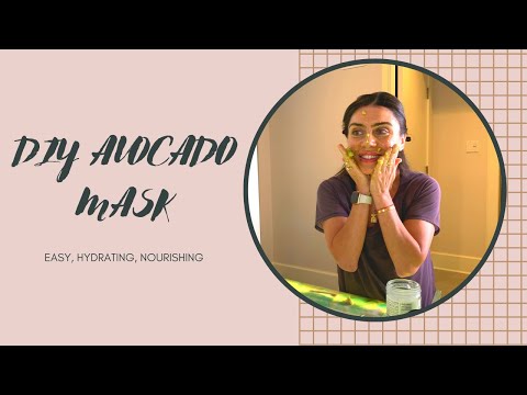 SUPER EASY HYDRATING AVOCADO MASK