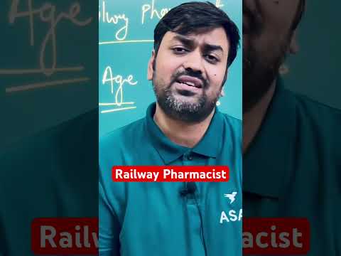 Railway Pharmacist #amarsayaracademy