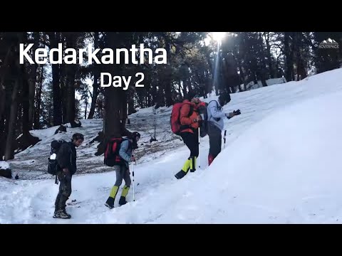 Kedarkantha Trek Vlog | Day 2 Juda Ka Talab to Base Camp