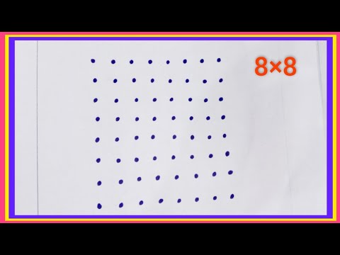 8×8dots simple kolam||chithirai madha special rangoli||easy rangoli||dharas house||#104