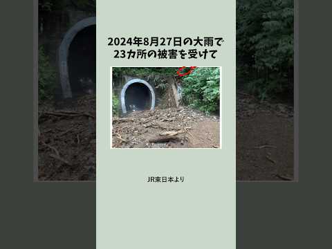 大雨で被災した路線が４か月ぶりに復旧した【山田線】