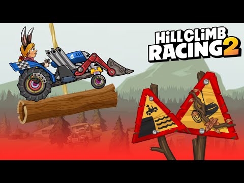 🔥TRACTOR is BROKEN in FOREST TRIALS - Hill Climb Racing 2