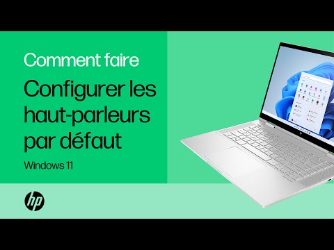 Comment configurer les haut-parleurs par défaut sous Windows 11 | HP Support