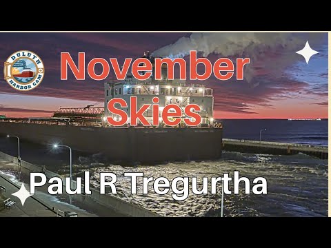 "November Skies" Paul R Tregurtha departed Duluth 11/01/2024